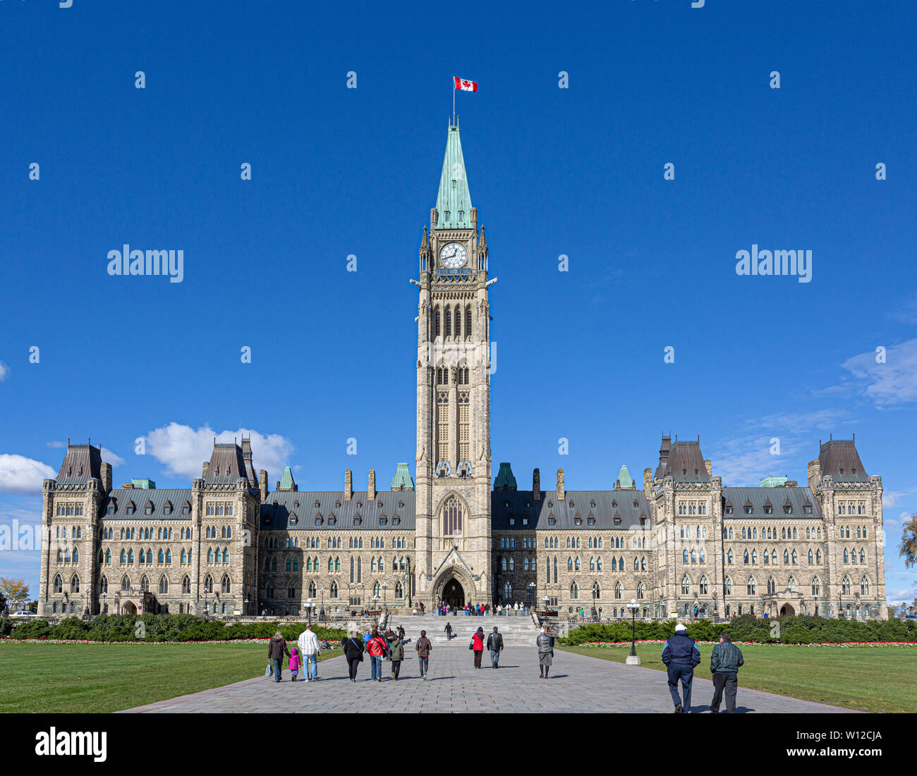 Édifices du Parlement, Ottawa, Canada Banque D'Images