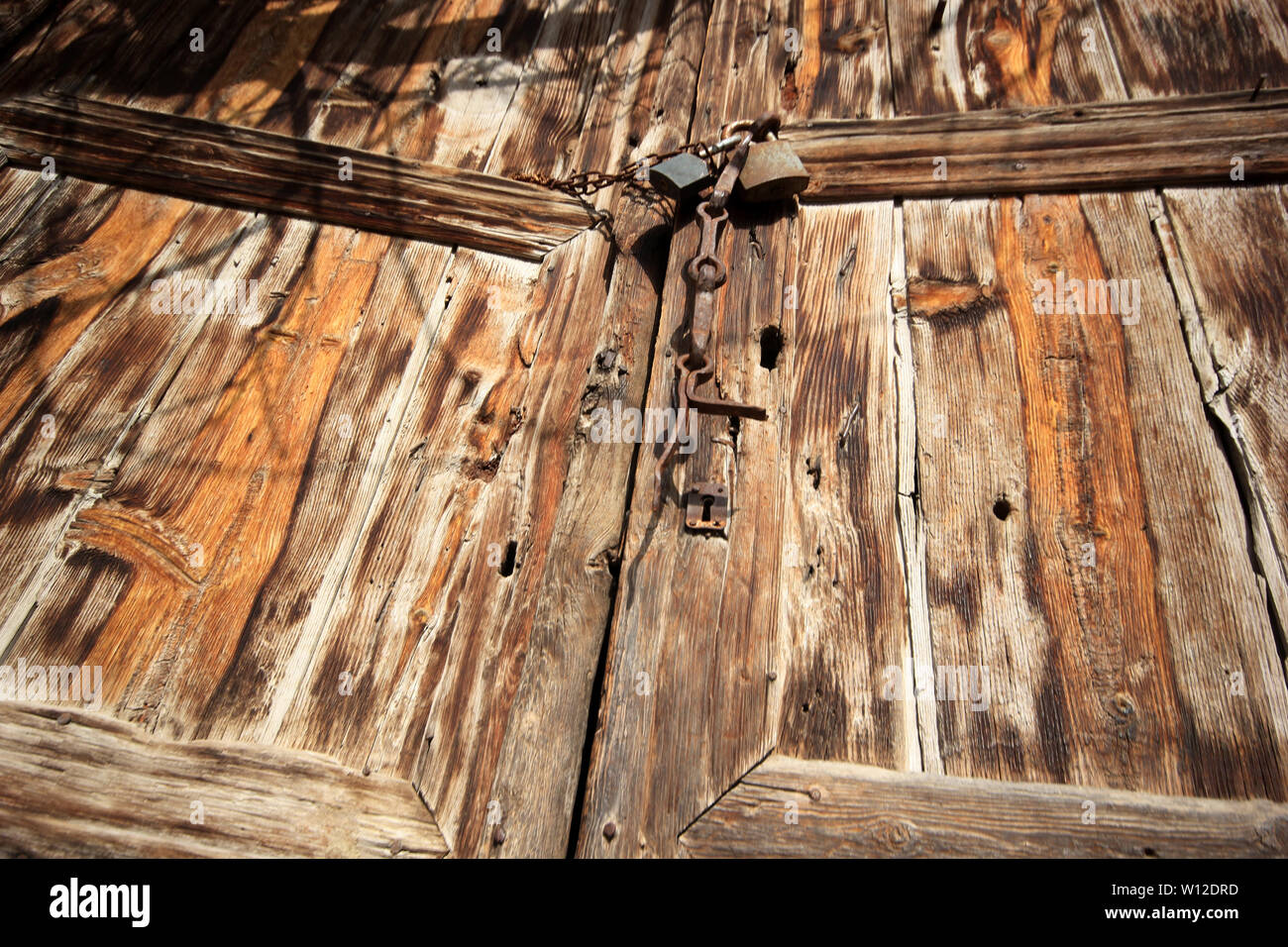 Porte en bois Banque D'Images