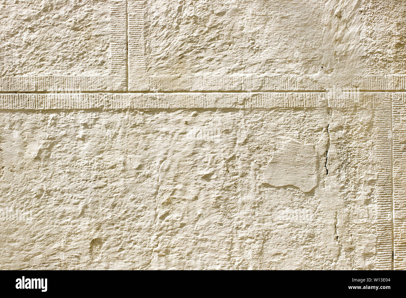 Ancient, résumé, fond beige antique de plâtre, ciment, le gypse. Copy space Banque D'Images