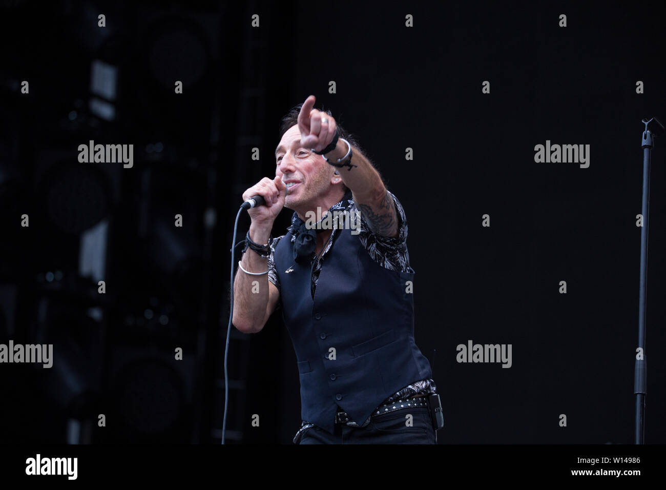 Johnny Mac & les fidèles vivent à Bolton Macron Juin 2019 Stade Banque D'Images