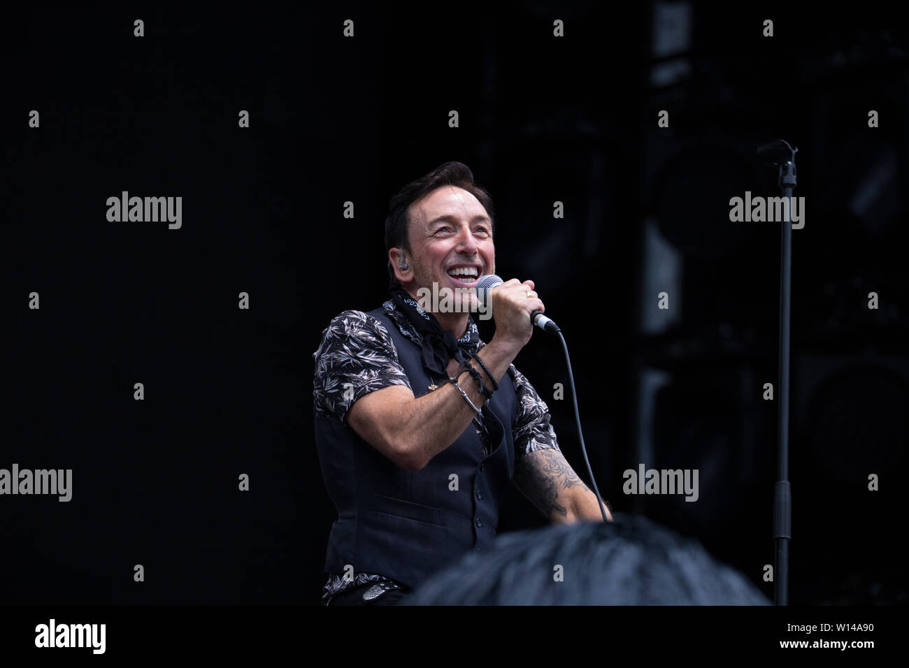 Johnny Mac & les fidèles vivent à Bolton Macron Juin 2019 Stade Banque D'Images