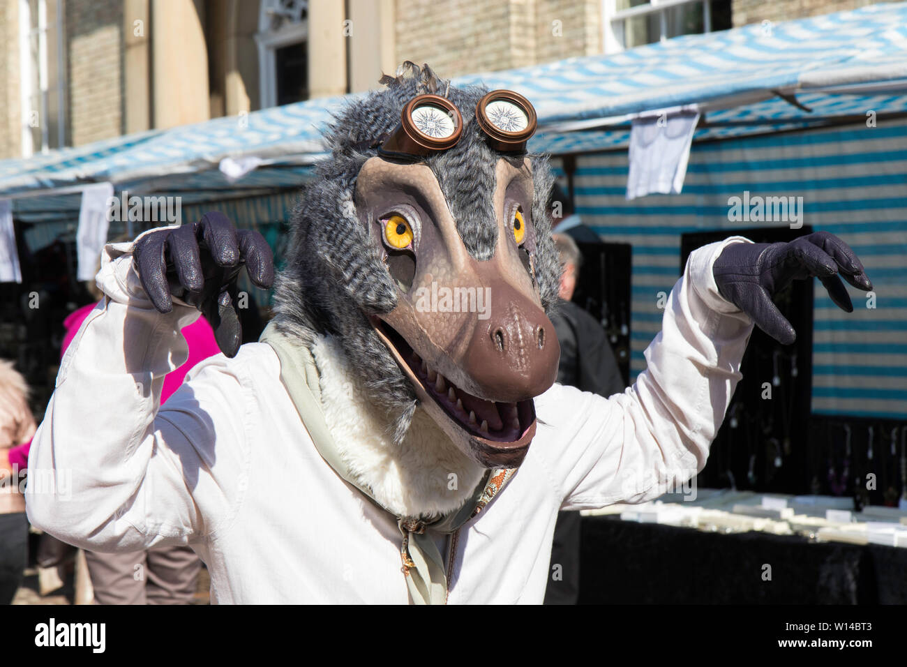 Festival 2018 Lincoln Steampunk d'asile Banque D'Images
