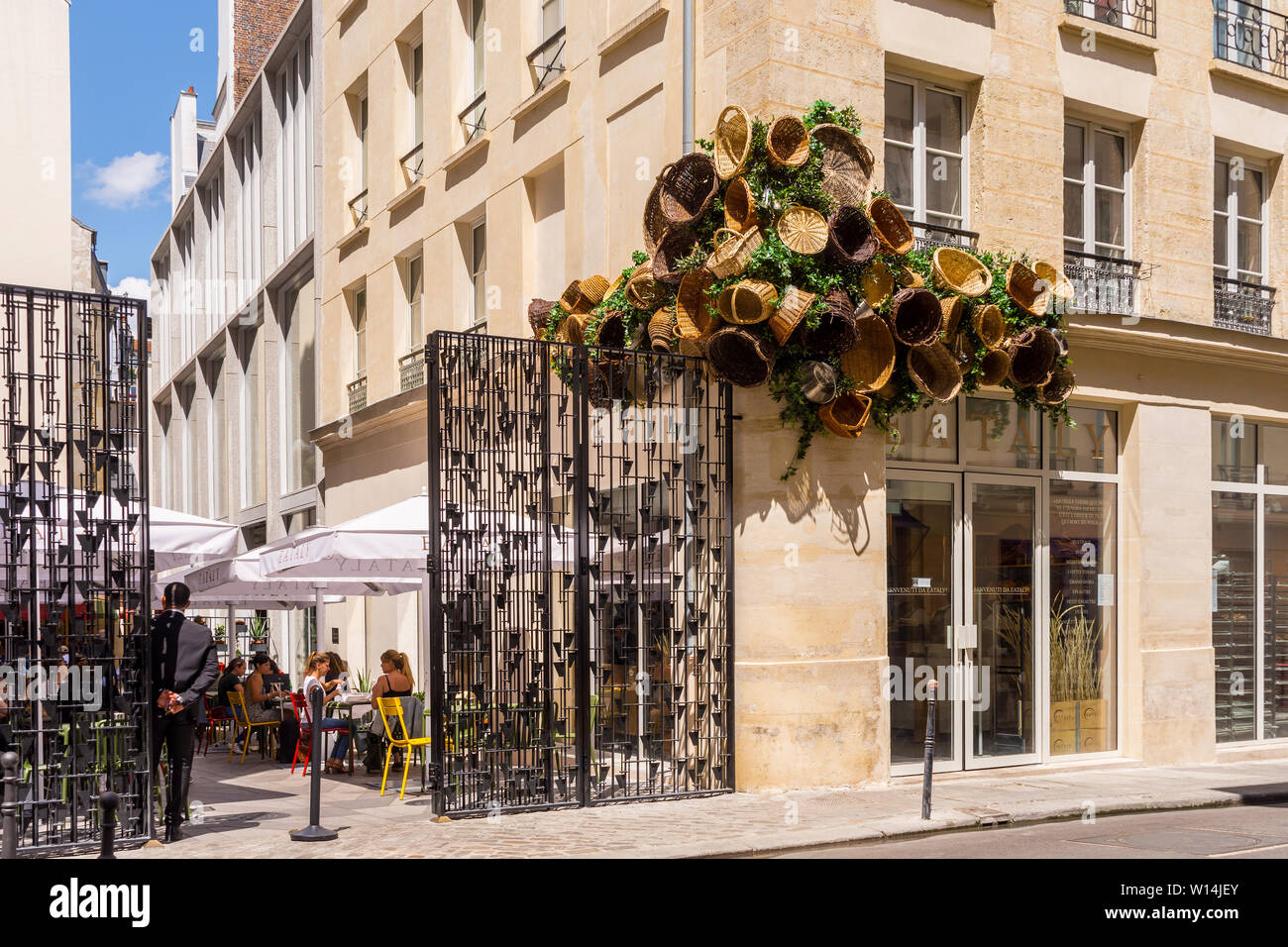 "Eataly" magasin d'alimentation et un restaurant italien, Paris, France. Banque D'Images