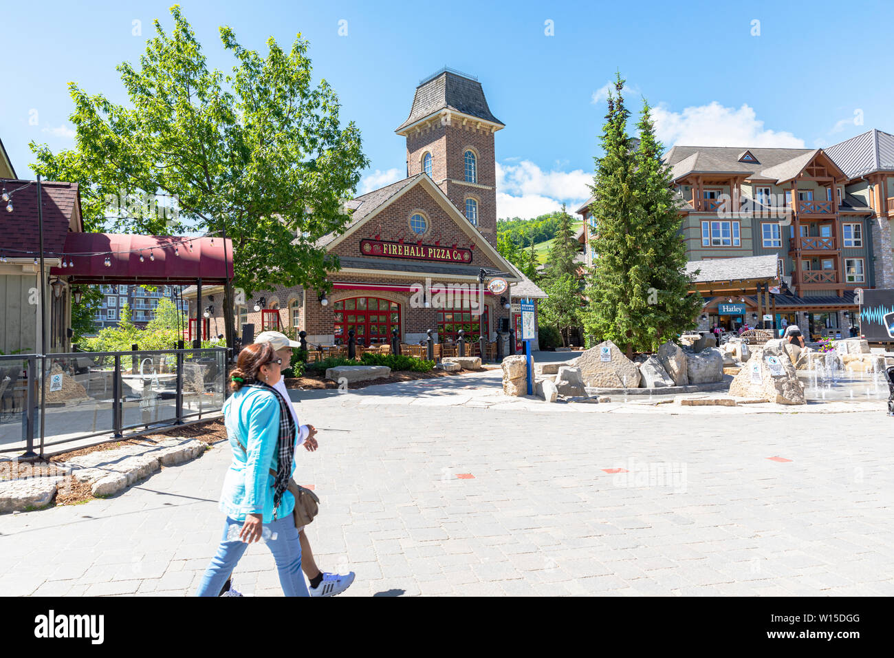 Blue Mountain Resort, Ontario, Canada Banque D'Images