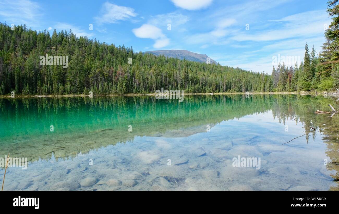 L'un des cinq - vallée de cinq lacs Banque D'Images