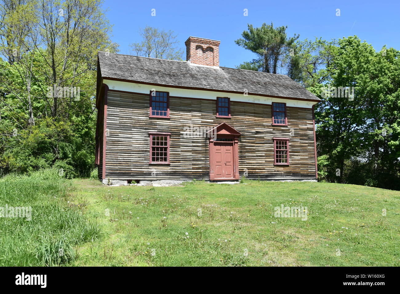 Le Parc Historique National Minuteman à Concord, Massachusetts Banque D'Images