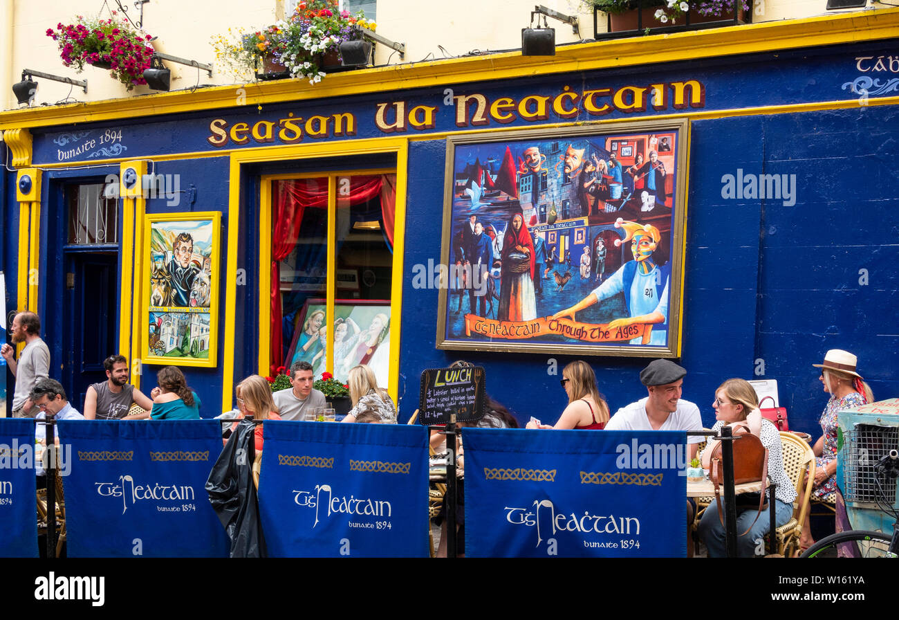 Seahan UA Neachtain bar à Galway, Irlande Banque D'Images