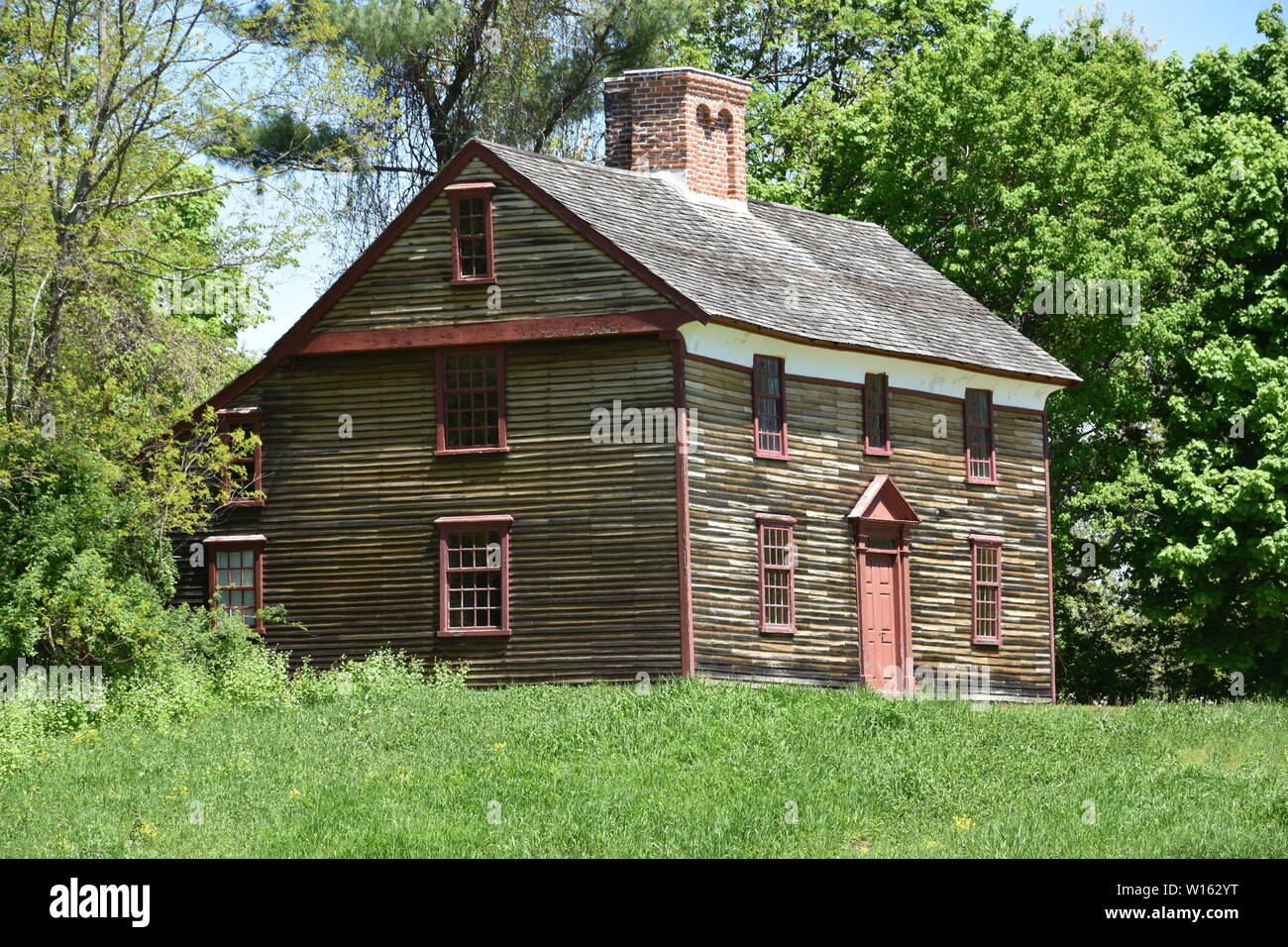 Le Parc Historique National Minuteman à Concord, Massachusetts Banque D'Images