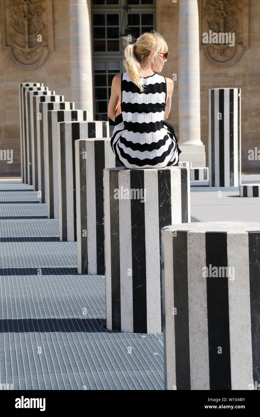 Palais-Royal, Paris, France Banque D'Images