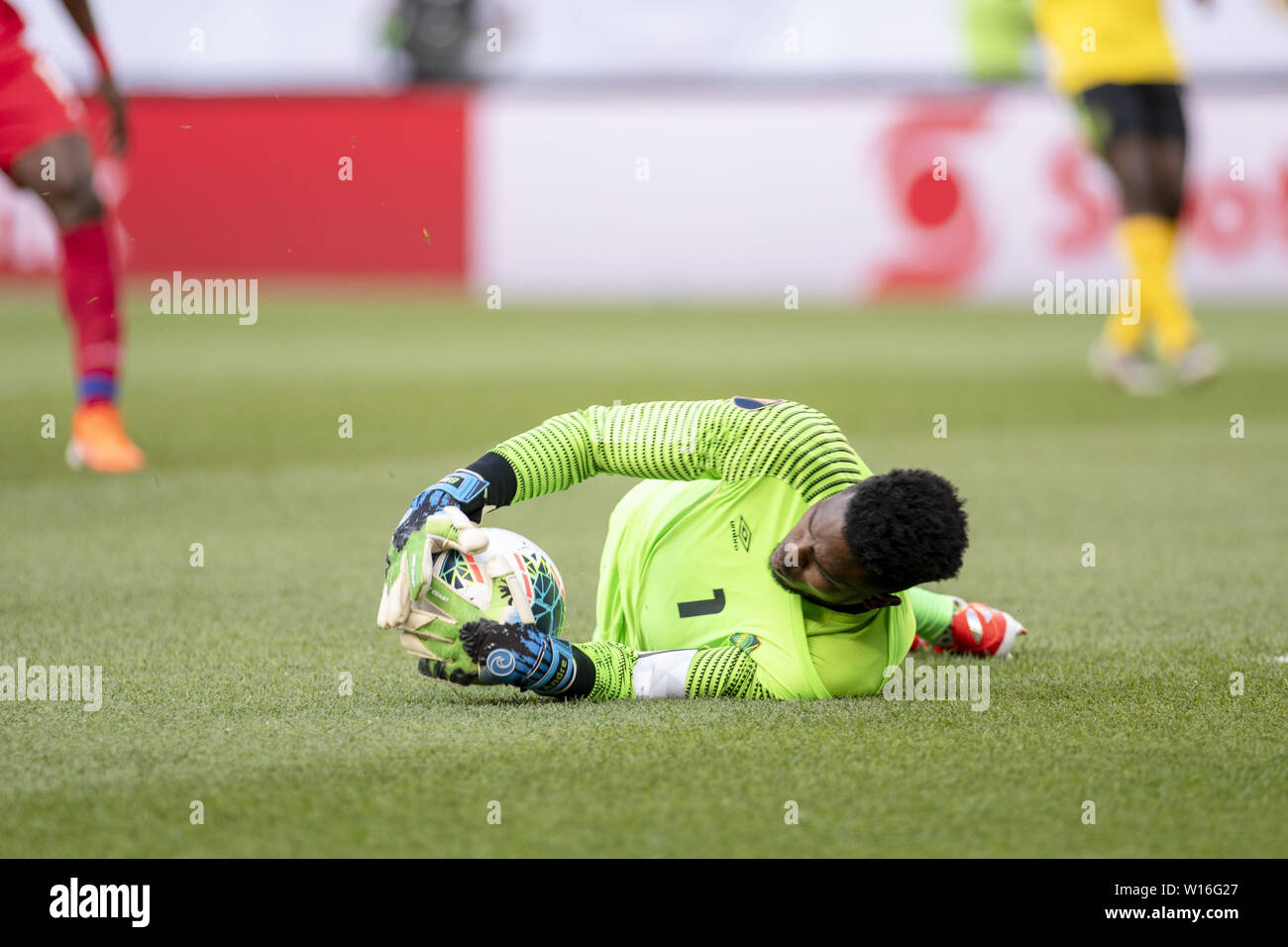 Philadelphie, Pennsylvanie, USA. 30 Juin, 2019. ANDRE BLAKE (1) se bat pour la balle durant le match le match à Philadelphie PA Credit : Ricky Fitchett/ZUMA/Alamy Fil Live News Banque D'Images