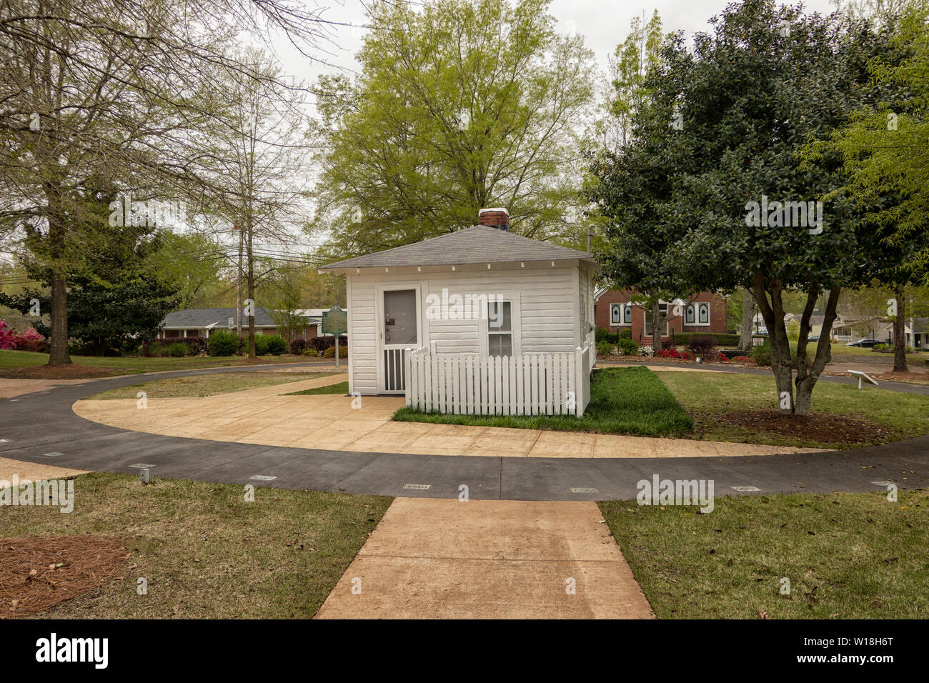 Maison de naissance de naissance d'Elvis Presley à Tupelo, Mississippi, États-Unis Banque D'Images