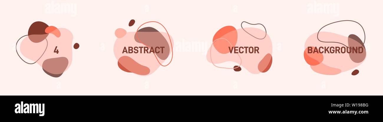 Vector Set of modern creative résumé différents. Télévision de formes géométriques avec les contours dans un style simple et minimaliste avec copie espace pour texte - pour les modèles de conception de logos - Histoires de médias sociaux Illustration de Vecteur