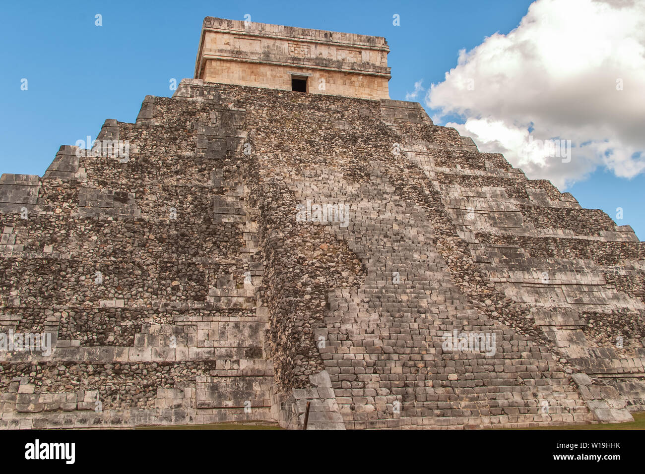 El Castillo, le château, Chichen Itza Banque D'Images