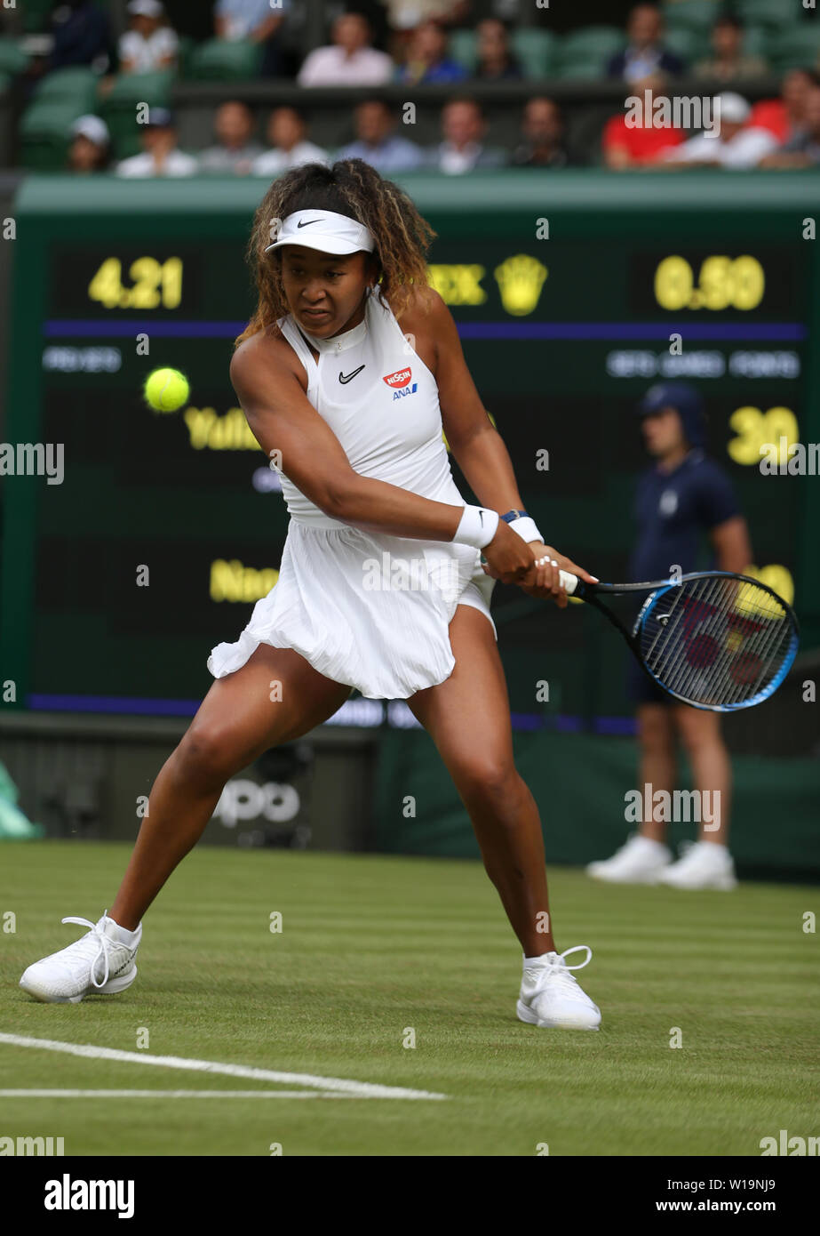 Londres, Royaume-Uni. 1er juillet 2019. NAOMI OSAKA, JAPON, 2019 Allstar Crédit : photo library/Alamy Live News Banque D'Images