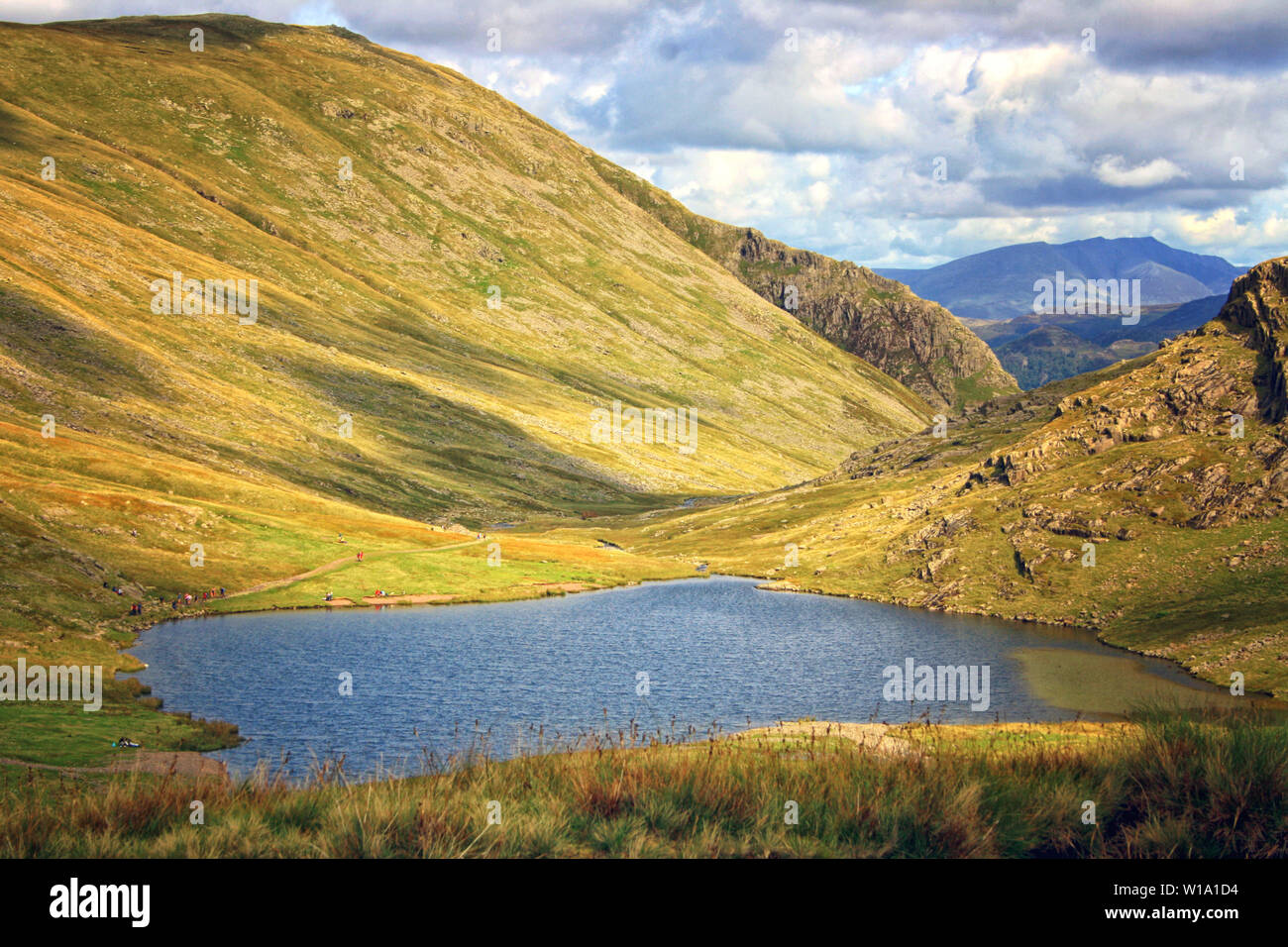 Une vue du Parc National du Lake District, Cumbria, England, UK. Banque D'Images
