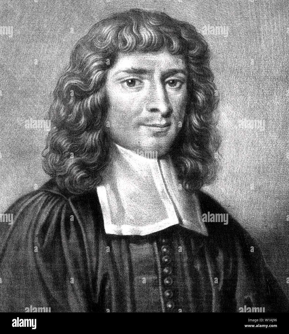 ISAAC BARROW (1630-1677) mathématicien et théologien anglais Banque D'Images