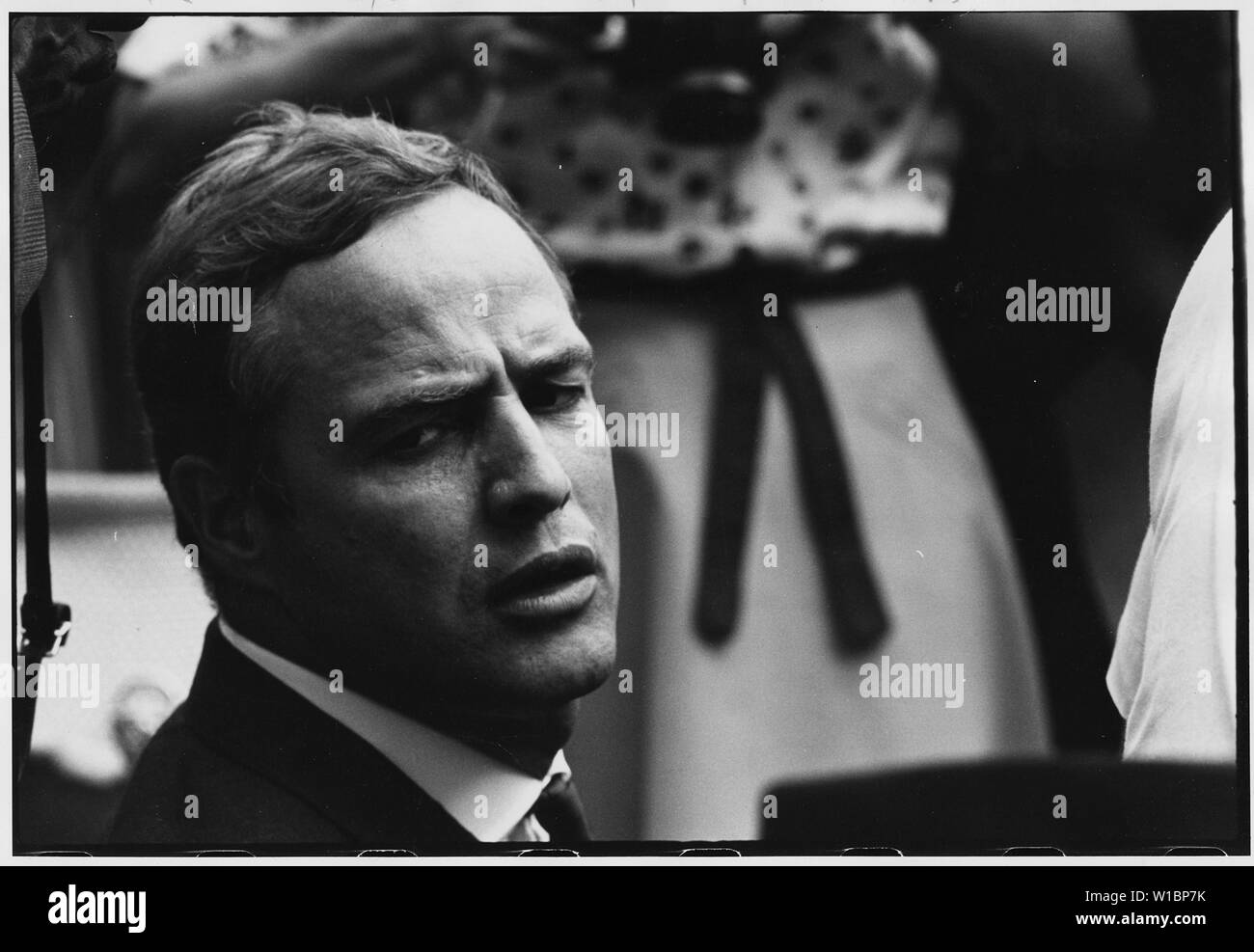 Manifestation à Washington, D.C. [Acteur Marlon Brando] Banque D'Images