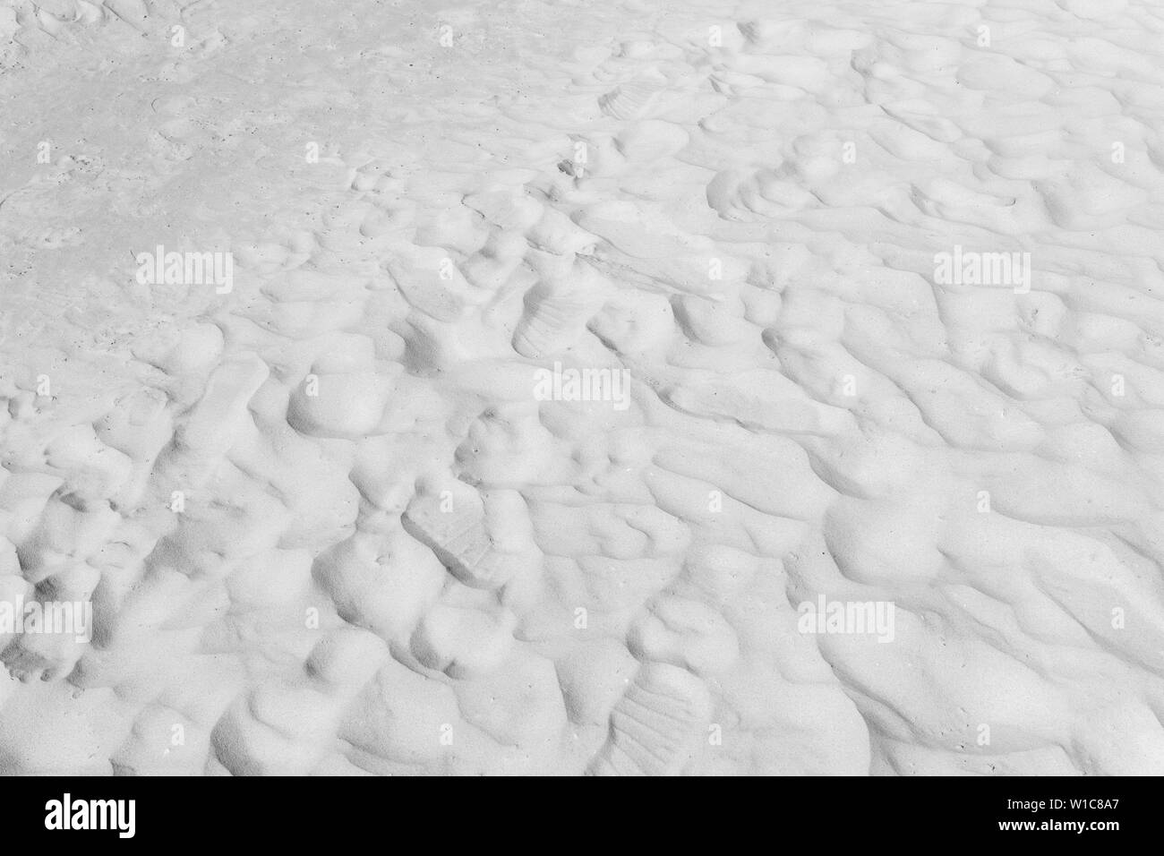 La plage de sable sur le fond comme Banque D'Images