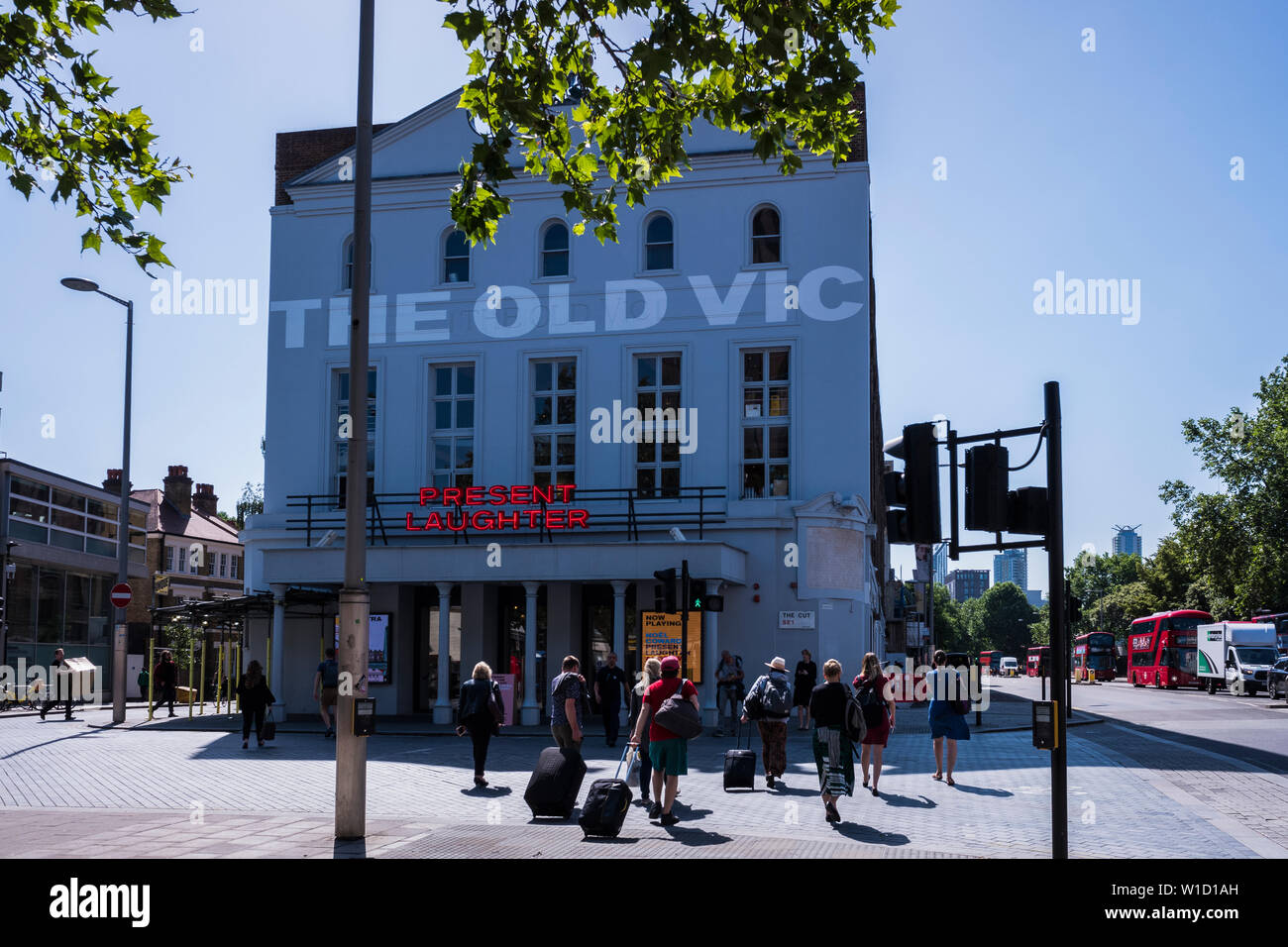 L'Old Vic Theatre, la CUT, Arrondissement de Southwark, Londres, Angleterre, Royaume-Uni Banque D'Images