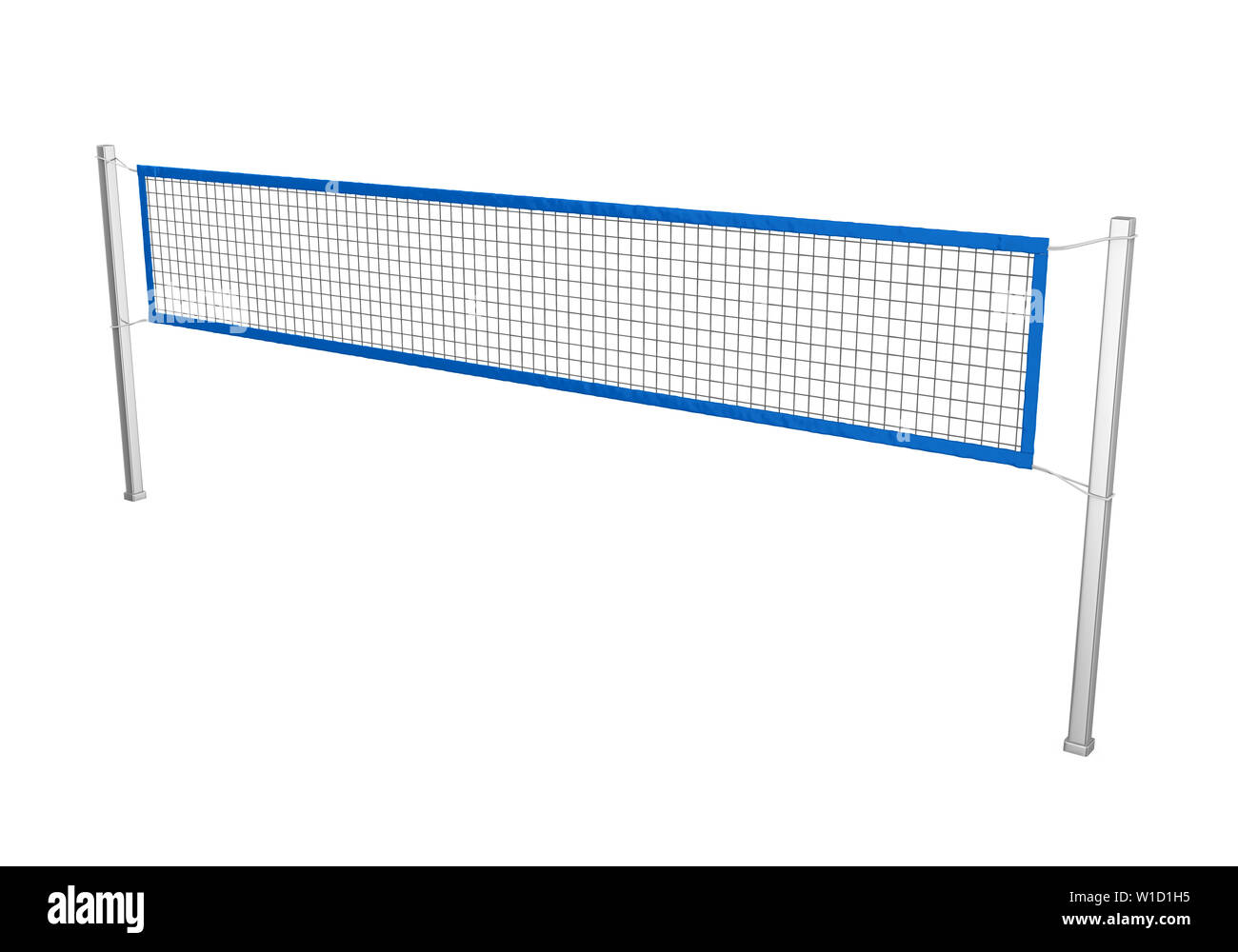 Filet de volley-ball Isolated Banque D'Images