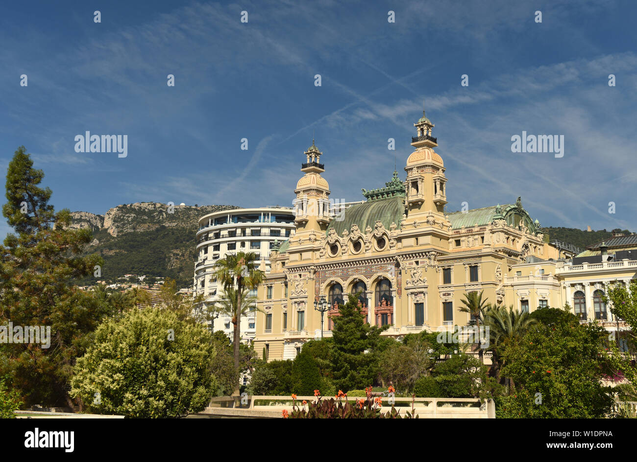 Le Casino de Monte Carlo, Monaco. Banque D'Images