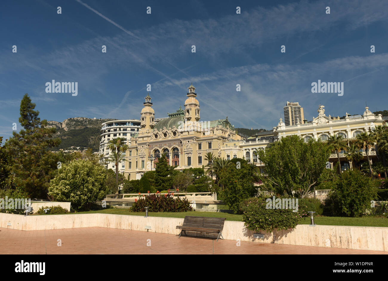 Le Casino de Monte Carlo, Monaco. Banque D'Images