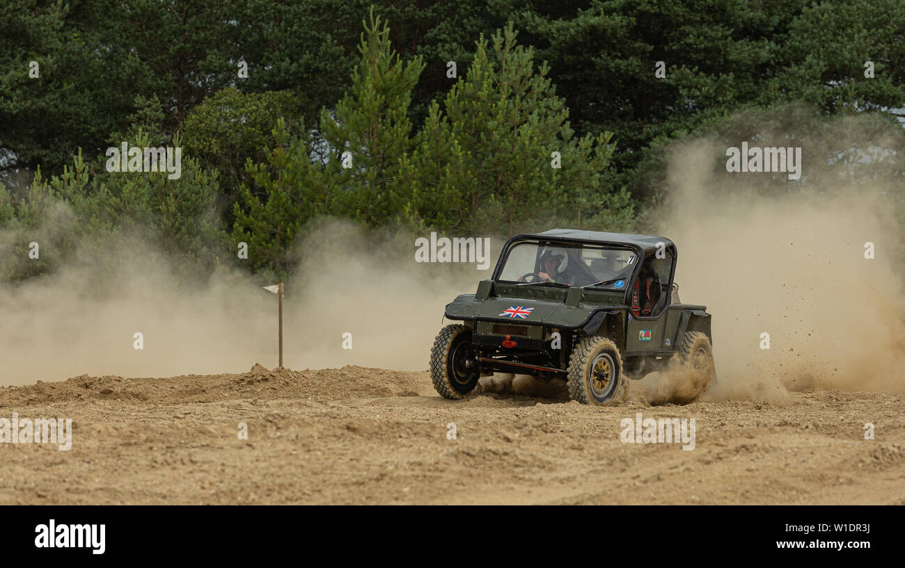 Southern Counties Off Road Club le 30 juin 2019 Banque D'Images