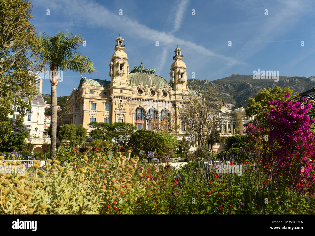 Le Casino de Monte Carlo, Monaco. Banque D'Images
