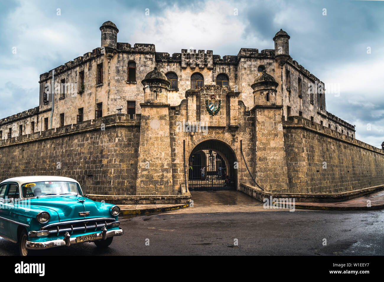 Castillo de la Real Fuerza à La Habana Vieja, l'UNESCO, La Vieille Havane, La Havane, Cuba (La Havane), Antilles, Caraïbes, Amérique Centrale Banque D'Images