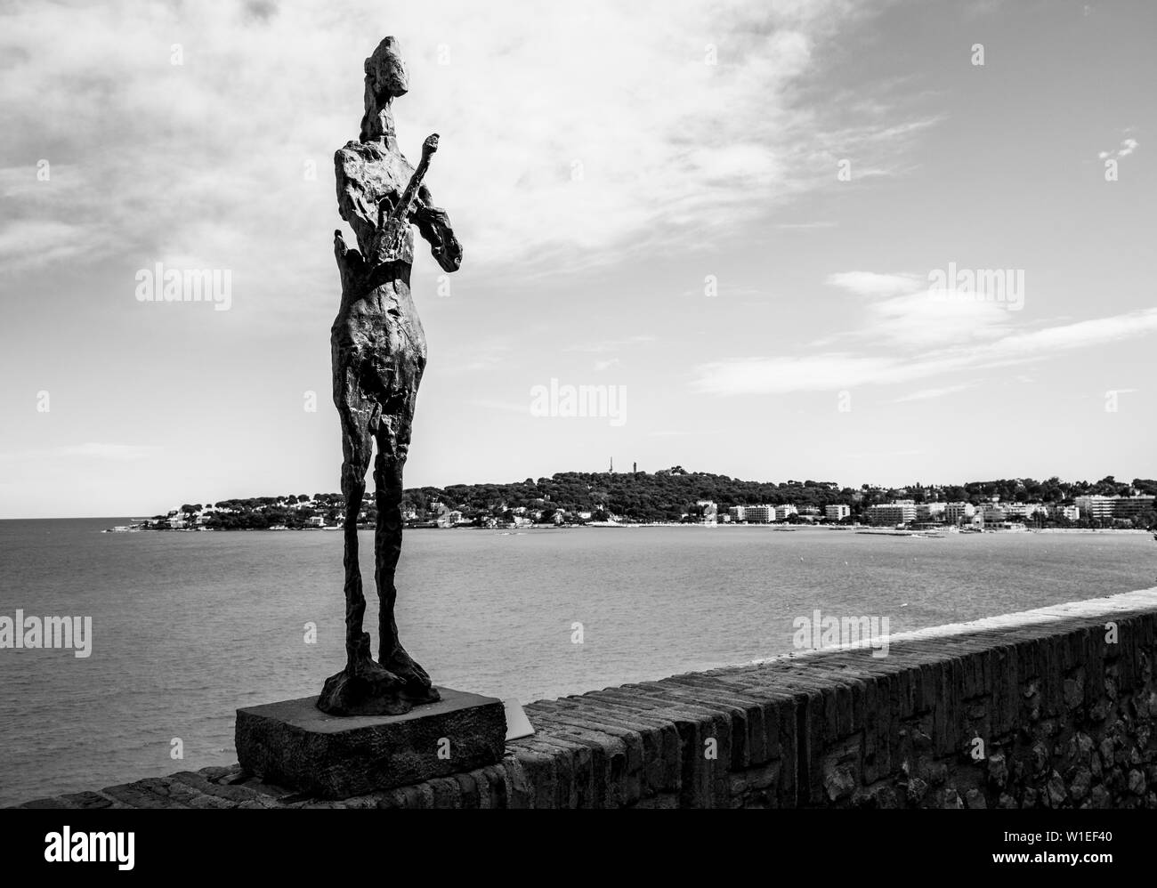 Antibes, France, 05/05/19 : la sculpture sur pierre par Pablo Picasso et exposés dans le musée de la ville d'Antibes en France Banque D'Images