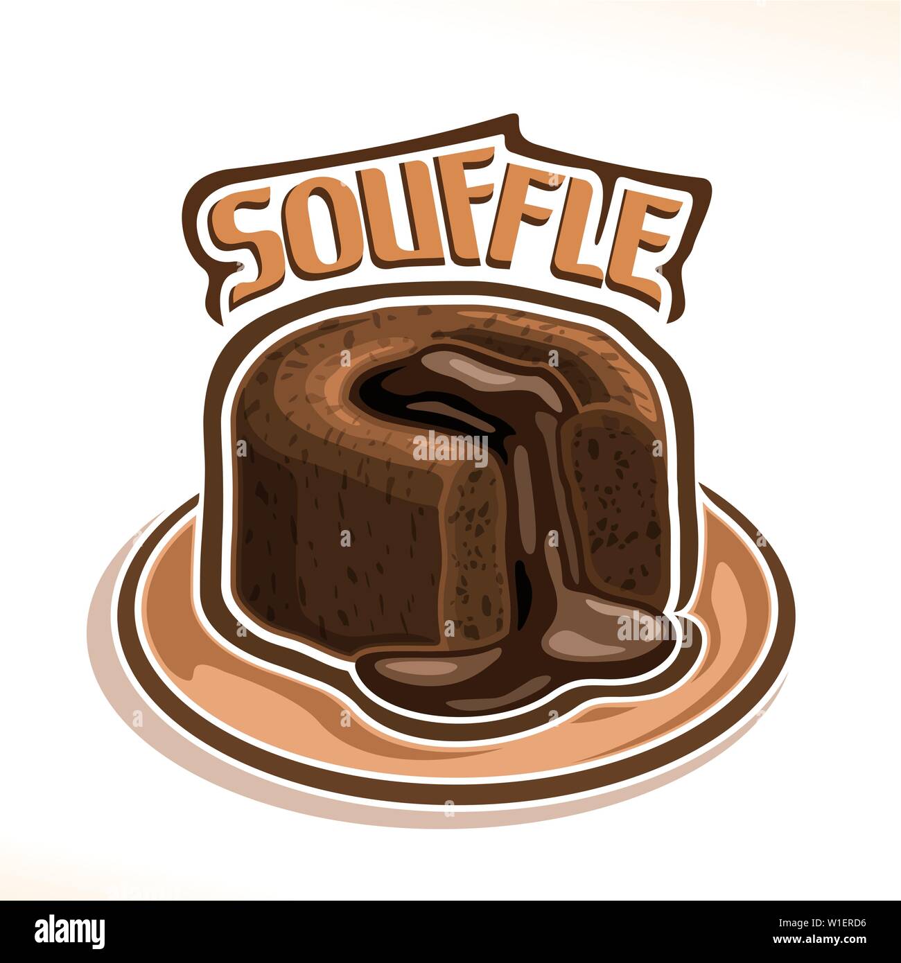 Logo Vector pour Souffle Illustration de Vecteur