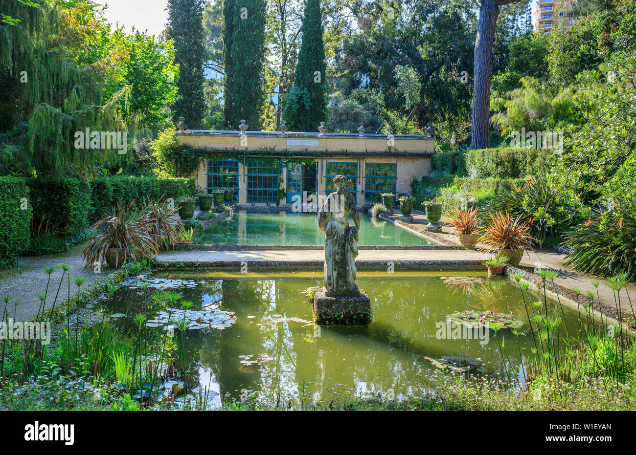 France, Alpes Maritimes, Menton, jardin Serre de la Madone (Serre de la