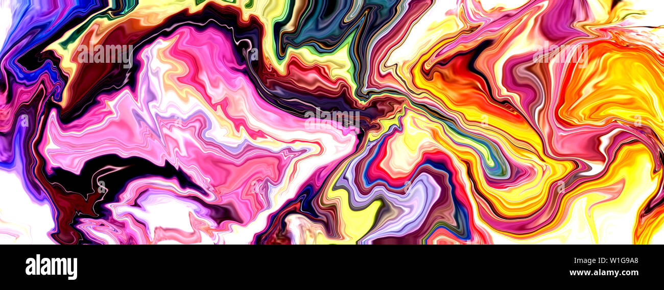 Dynamique résumé en effet couleur arrière-plan flou. Abstract design floue. Motif peut être utilisé comme arrière-plan ou pour les cartes d'invitation, Banque D'Images