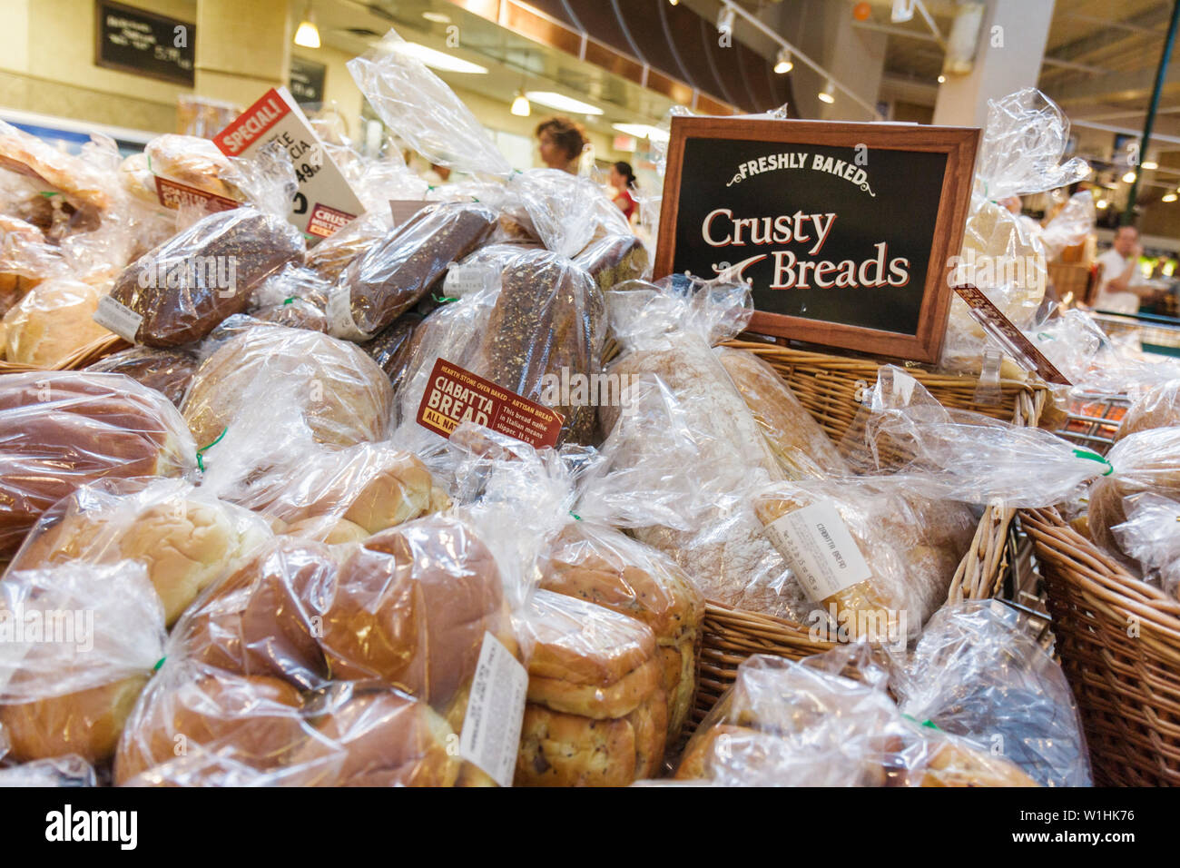 Miami Florida,Coconut Grove,The Fresh Market,chaîne,supermarché gastronomique,épicerie spécialisée,shopping shopper shoppers magasins marché marchés marketplac Banque D'Images