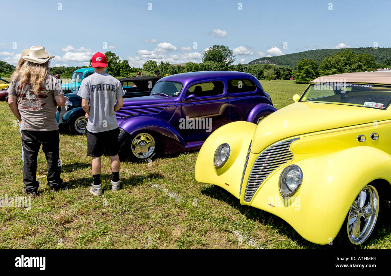 Un Boyd Smoothster Hotrod USA l'État de New York Banque D'Images