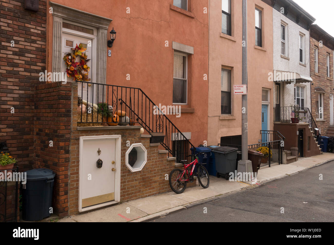 Dennett Place minuscule logement Brooklyn NYC Banque D'Images