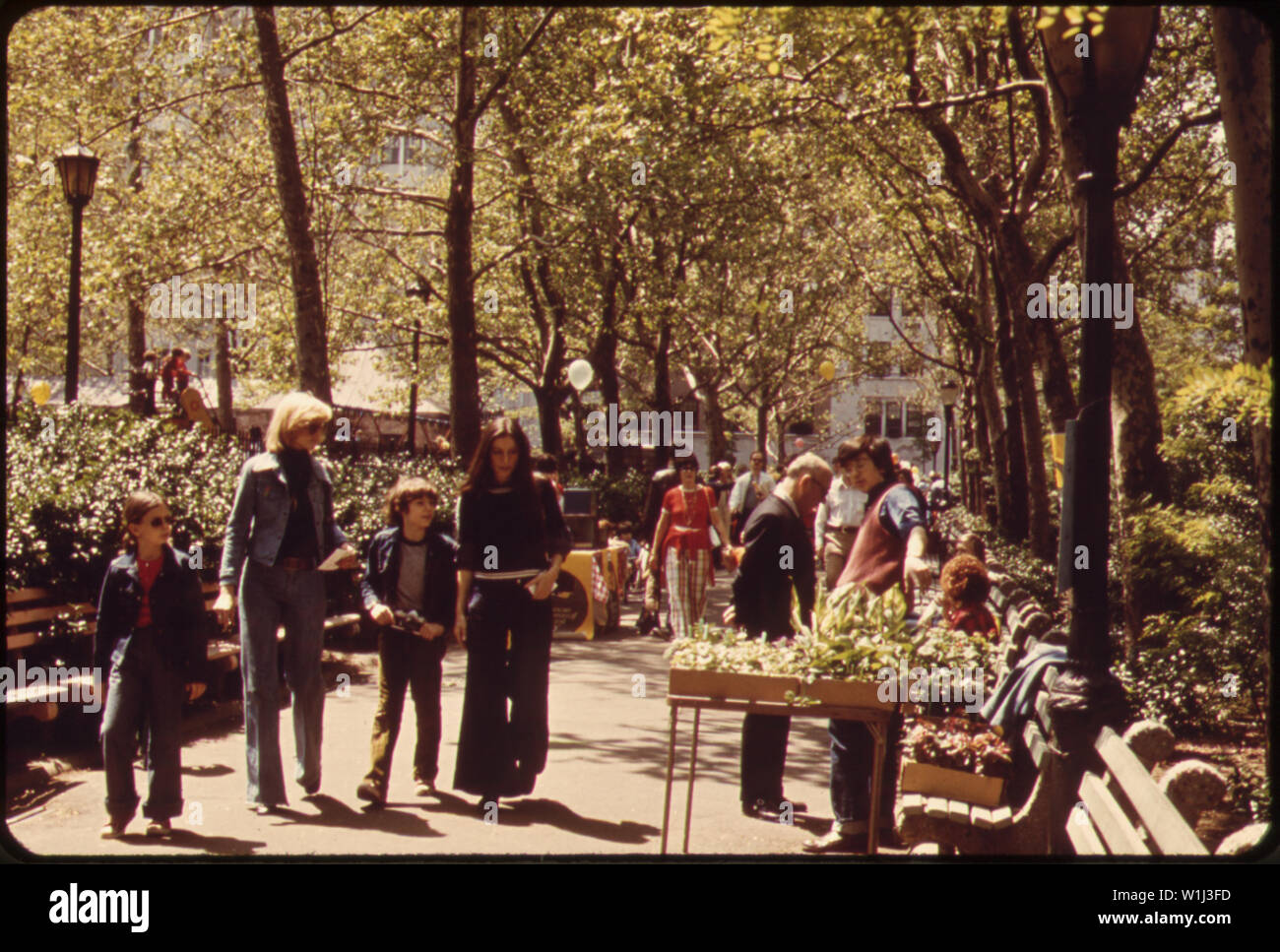 FESTIVAL DE PRINTEMPS DE CARL SCHURZ PARK ENTRE EAST END AVENUE ET DE L'EAST RIVER, DANS L'Upper East Side de Manhattan Banque D'Images