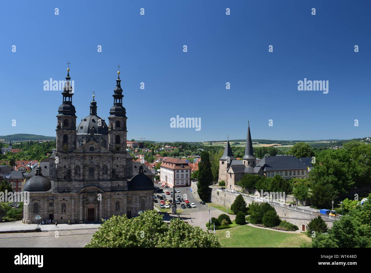 Églises de Fulda Banque D'Images