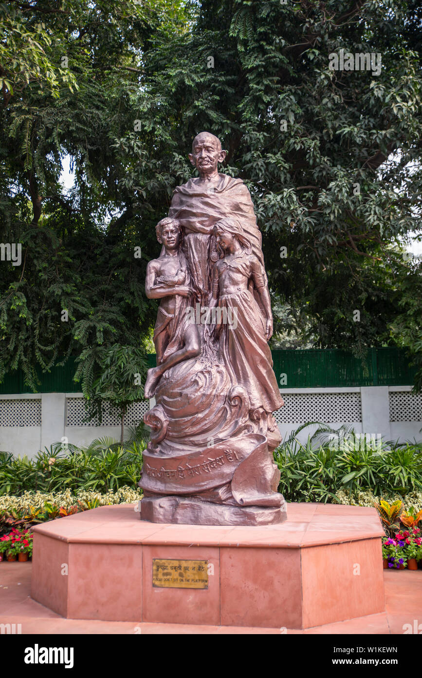 Gandhi Smriti museum, Delhi, Inde Banque D'Images