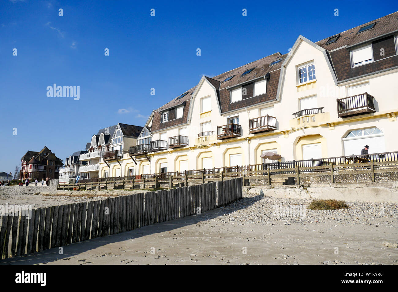 Holiday home La Baie de Somme, la côte, Le Crotoy, Somme, Hauts-de-France, France, Banque D'Images