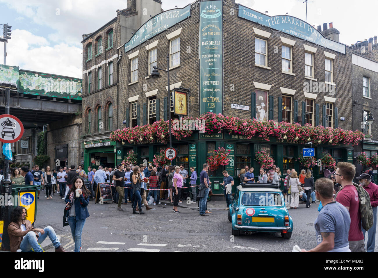 Le marché Pub Porter près de Bourogh , Marché Trimestre London Bridge Banque D'Images