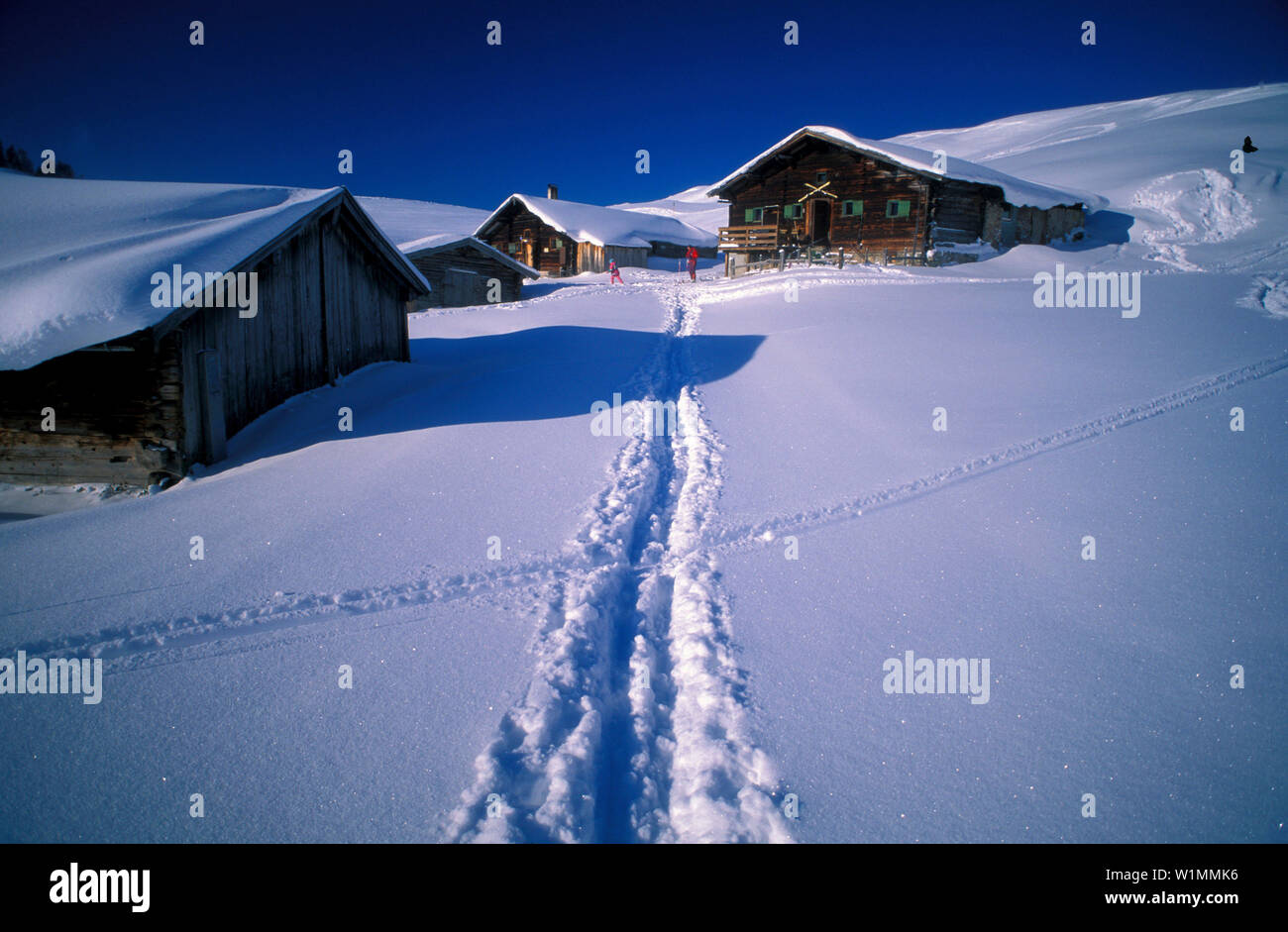 Skigebiet Kitzbuehel, Autriche Banque D'Images