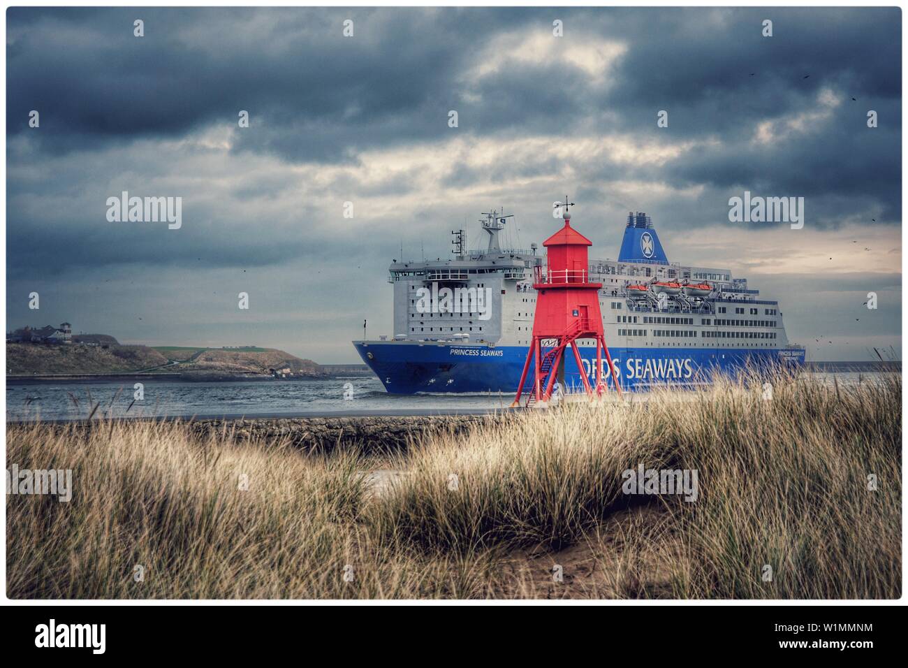 De l'eau paysage mer ciel travel Banque D'Images