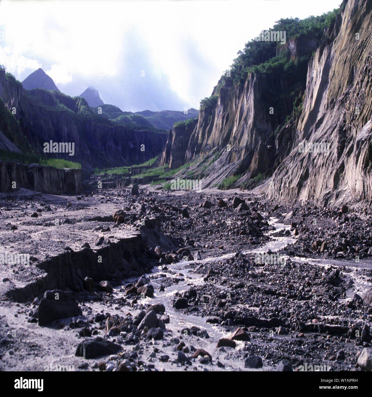 Après Léruption Du Mont Pinatubo Volcan Pinatubo Lîle De Luzon Aux Philippines Photo Stock 3038