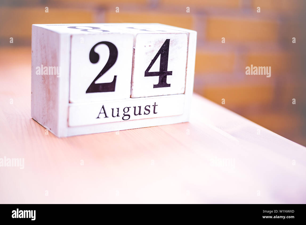 24 Août - 24 août - anniversaire - Journée internationale - Journée Nationale Photo Stock - Alamy