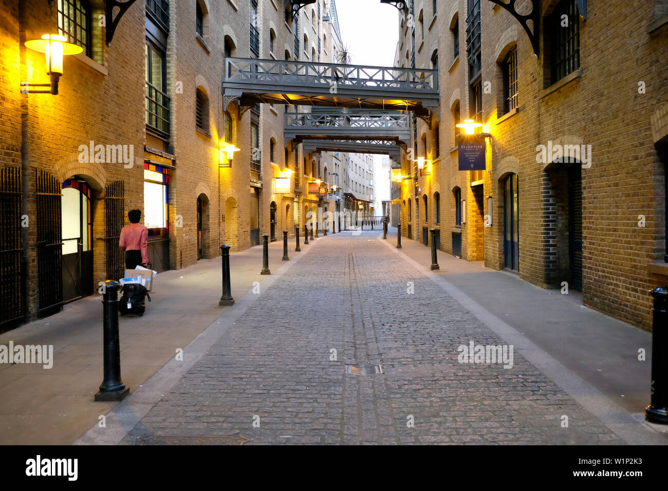 Nuit à Shad Thames Banque D'Images