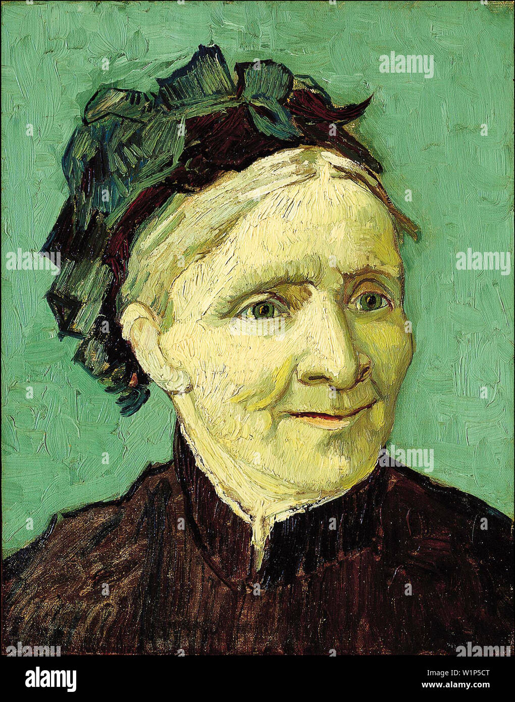 Vincent Van Gogh, Portrait de Mère de l'artiste, portrait peinture, 1887-1888 Banque D'Images