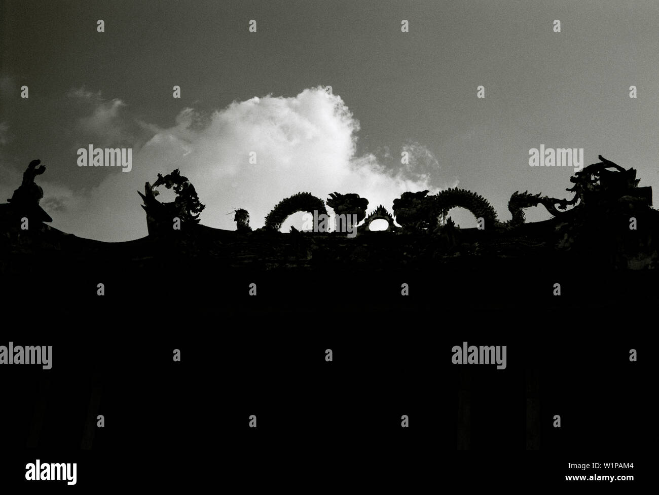 Sanctuaire chinois à Bangkok en Thaïlande Asie du sud-est Banque D'Images