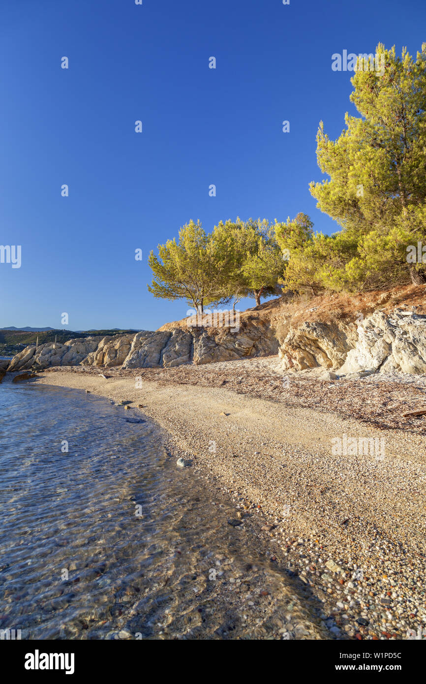 L'autre dans le désert des Agriates, près de Saint-Florent, en Corse, le sud de la France, France, Europe du Sud Banque D'Images