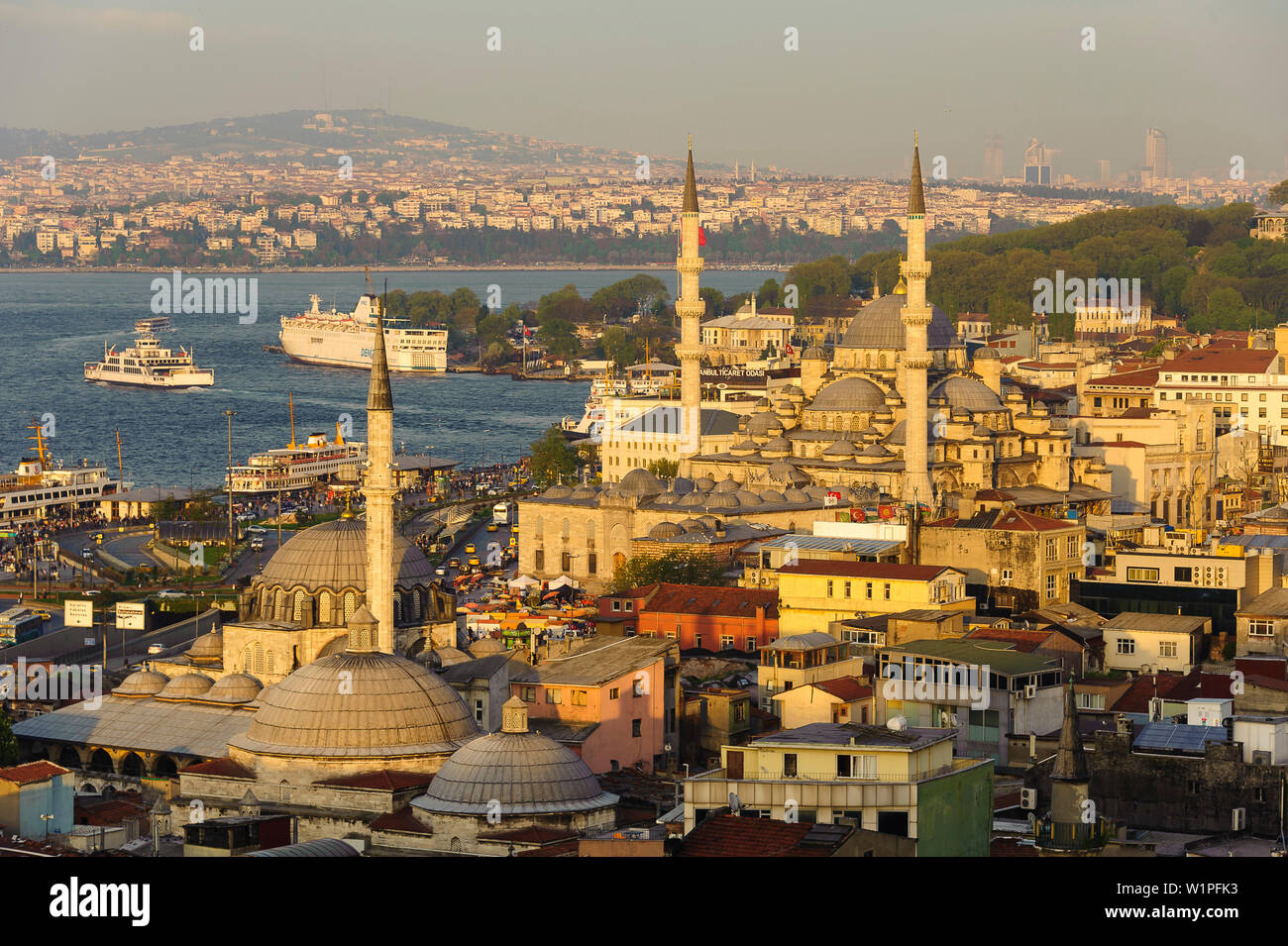 Süleymaniye-Mosque à Istanbul, Turquie Banque D'Images